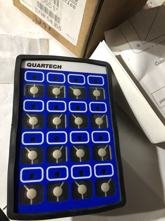New Quartech 8651 Plc-2 Programmable Pushbutton Station,To
