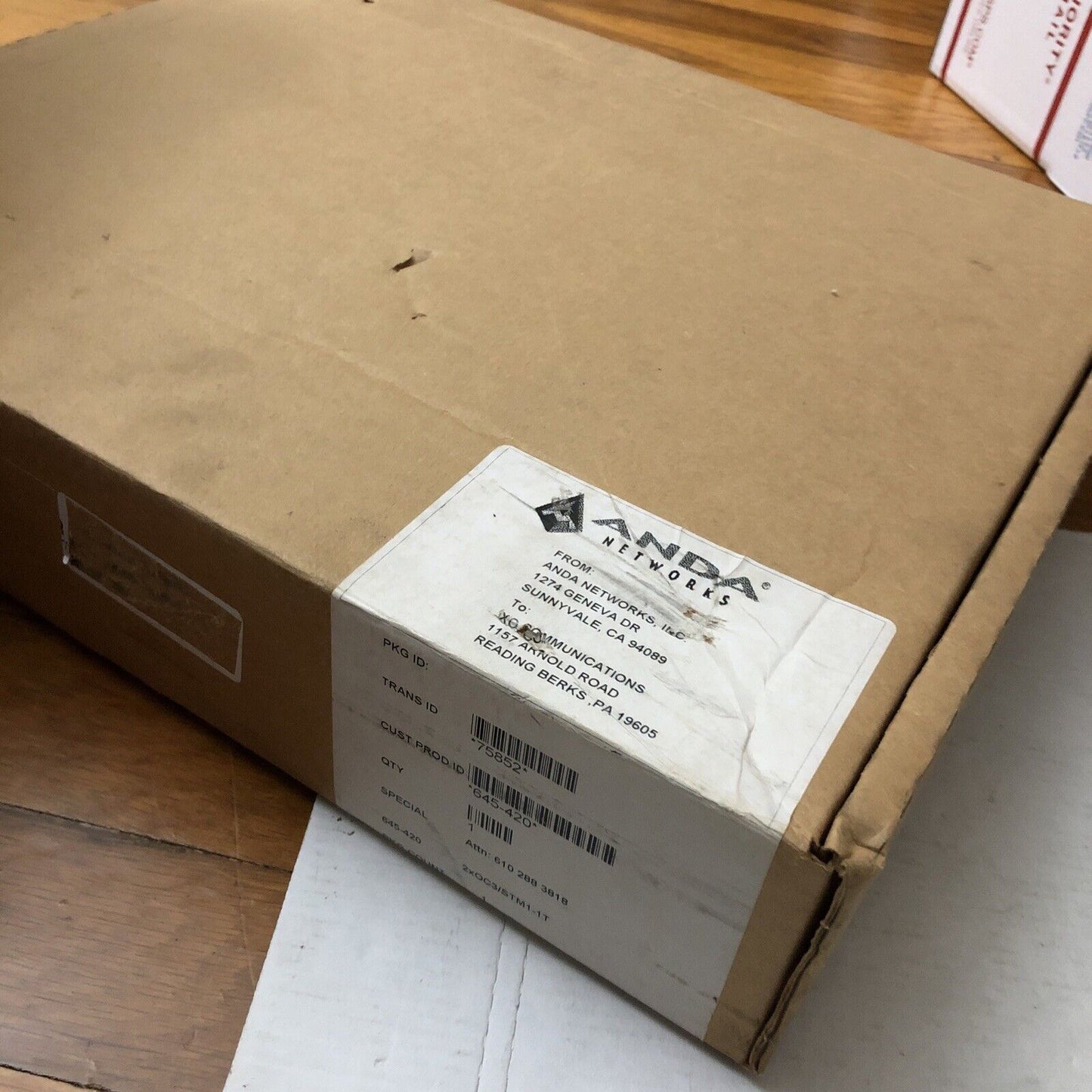 New Anda 2Xoc3/Stm1-1T,Pca 8200-0118-01 Networks Logical Trunk Ee4000 645420,Cr