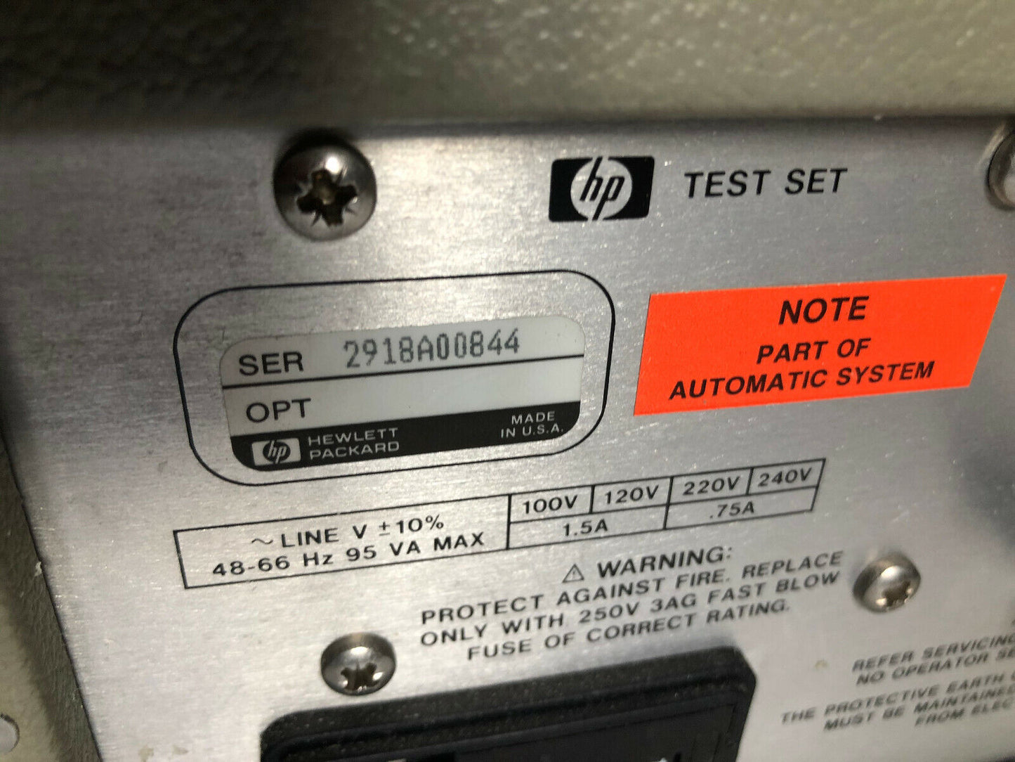 Hewlet Packard 8514B S-Parameter Test Set 45Mhz-20Ghz,Hp 8514B,Ti