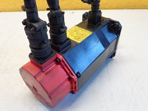 Fanuc A06b-0162-B175-R, Ac Servo Motor. 144V, 6A, 3000Rpm.,Am6/3000,Tf