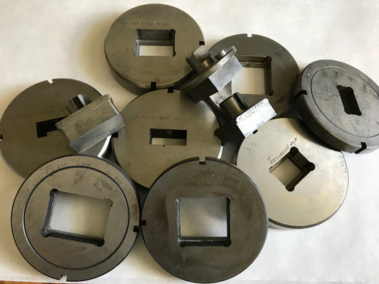 Lot 2 Sets Wilson/Strippit Rectangle Punches & Dies 1.750X1.875 - 1.681X2.224,Ad