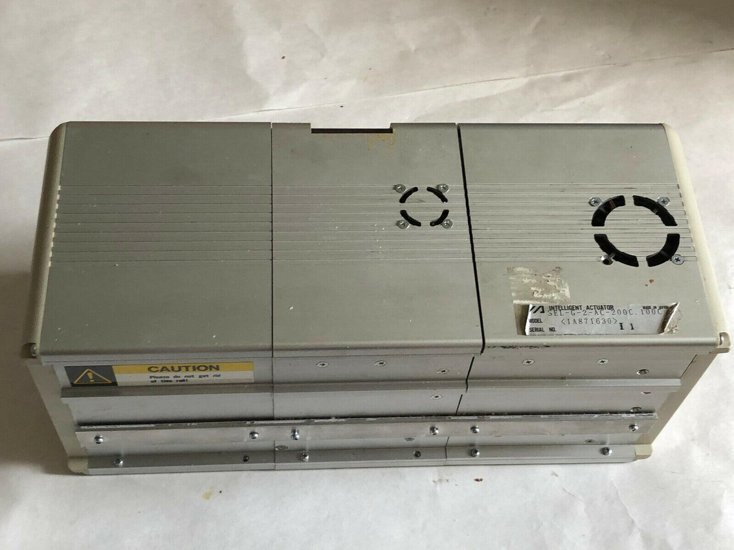 Iai Controller Super Sel Type G 200W,Sel-G-2-Ac-200C.100C,Rs232c Servo,Ew