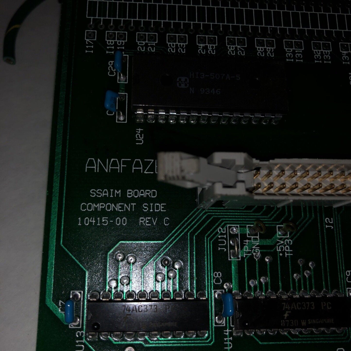 Anafaze Measurement  Control Board System 32,Ssaim K2440, 10415-00 Rev C,Bf