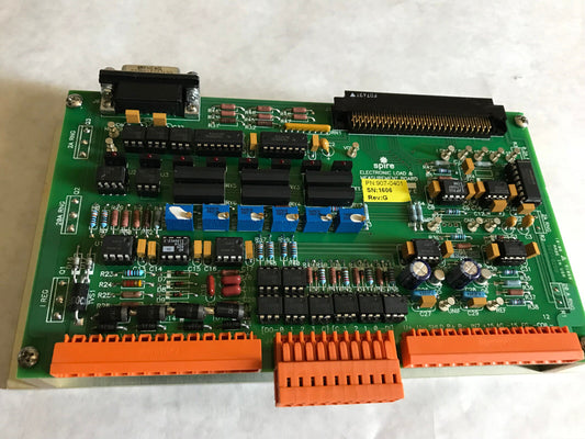 New Spire 907-0401 Electronic Load & Measurement Board Pcb S/N 1606 Rev G,Ag