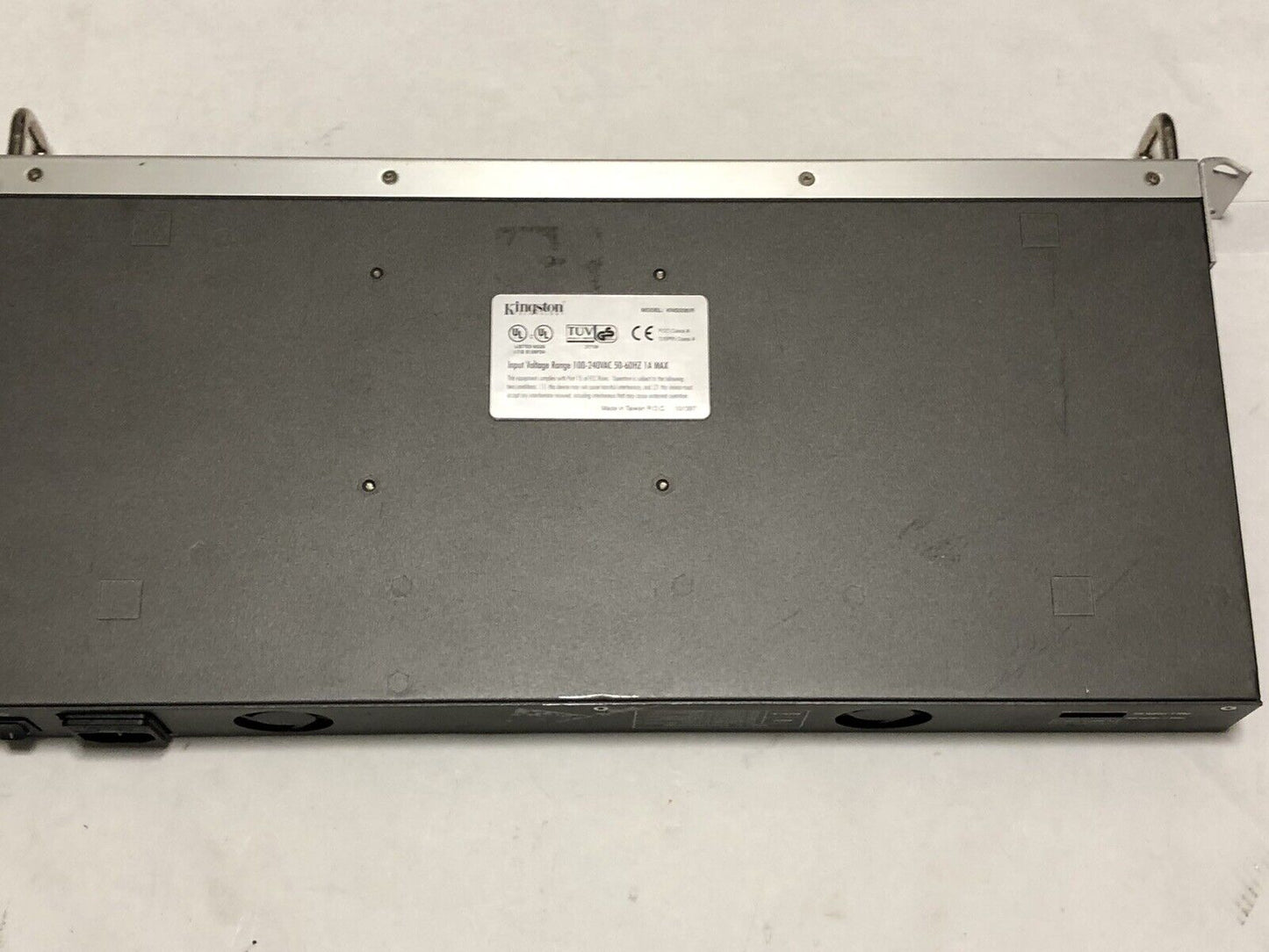 Kingston Kns208/R Etherx Switch 10 Port Pro-Series 19 Rack Mountable,Ej
