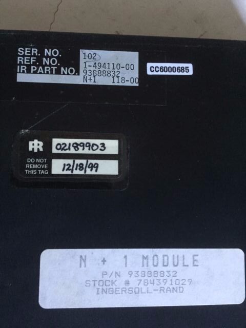 Ingersoll-Rand 93888832 N+1 Module  Ingersoll Rand,Ad