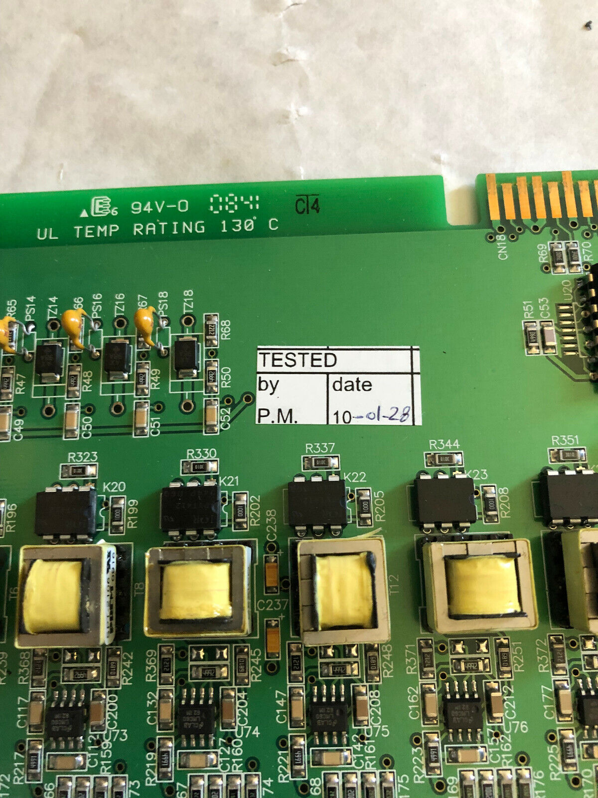 New Harding Instruments Pc06491-03,Aio-400,Aio400 Audio Input Output Board,Se