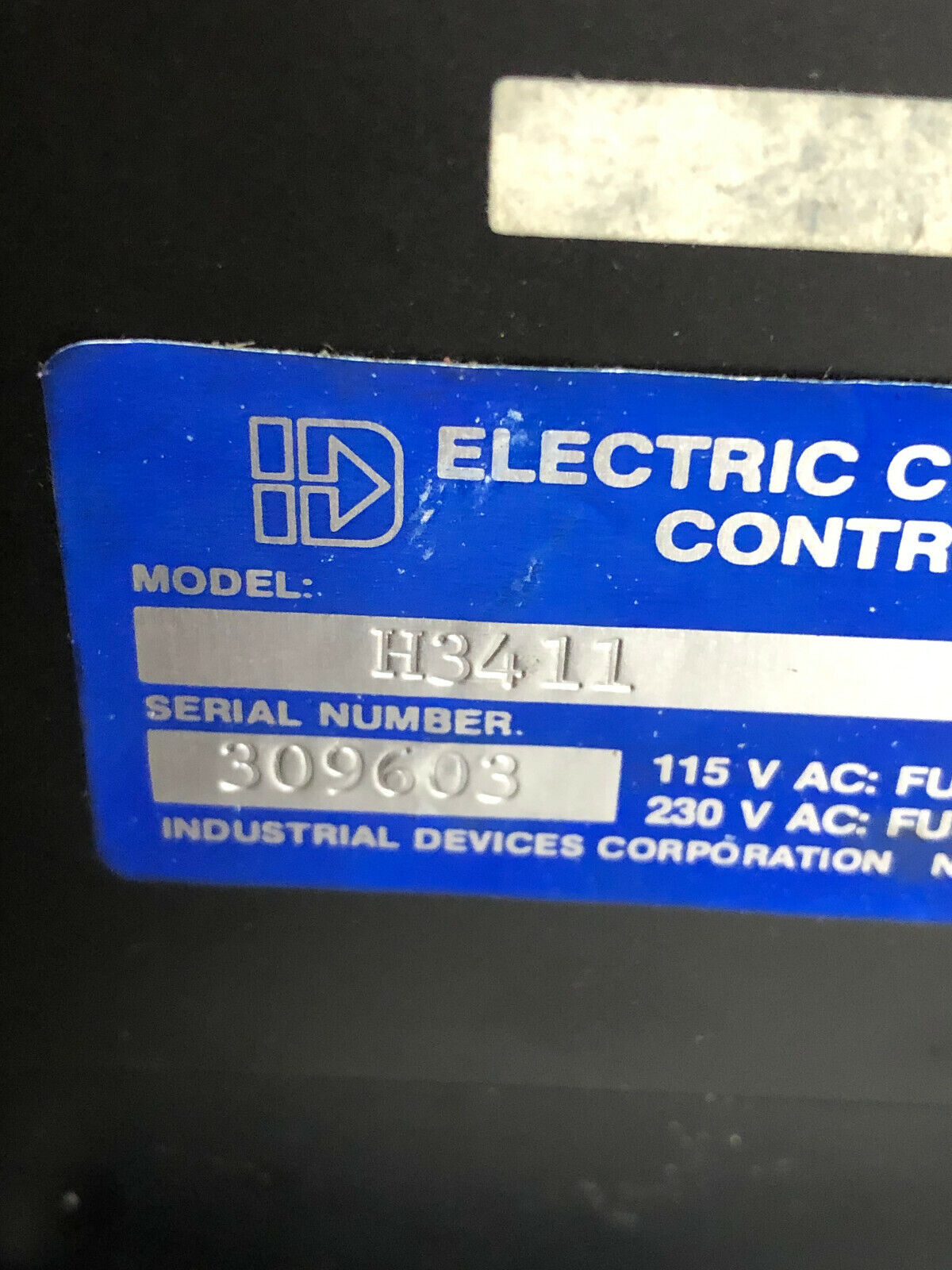 Industrial Devices H3411 Electrical Cylinder Control H3411,If002 115/230 Vac,Di