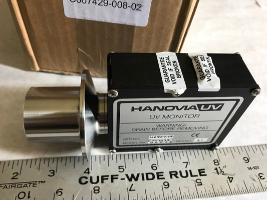 New Hanovia C007429-008-02,Uv Coo7429-008-02 Precision,Calibrated Uv Monitor,Su