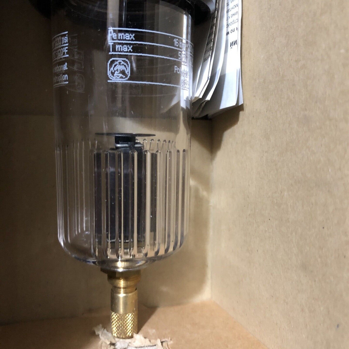 New  1" Npt Rexroth Mnr 0821300885  Pneumatic Filter  Regulator ,Bj