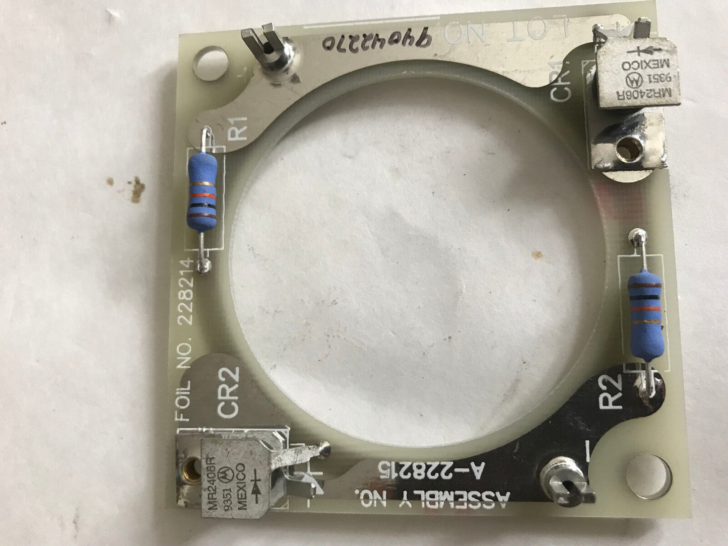 Kohler Assembly A-228215 Foil 228214 Lot 94042270 Board K228215,Sc