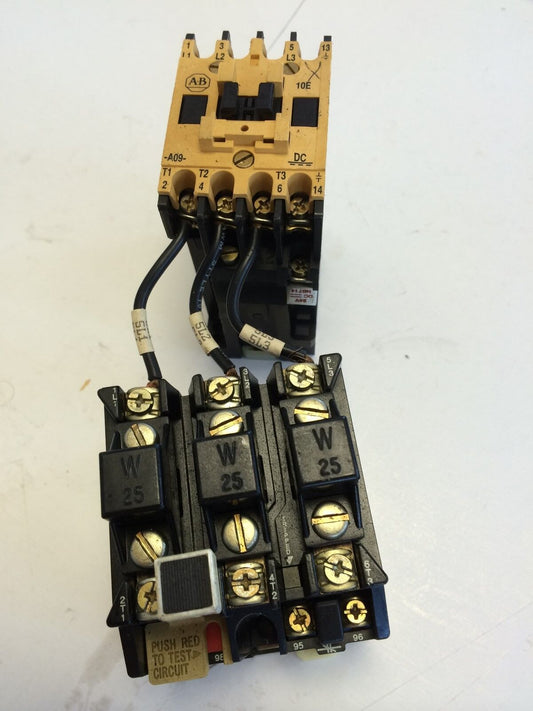 Allen Bradley 592 Jov16,Allen-Bradley 100-A09nz*3 B,24V Dc Overload Relay,Bc