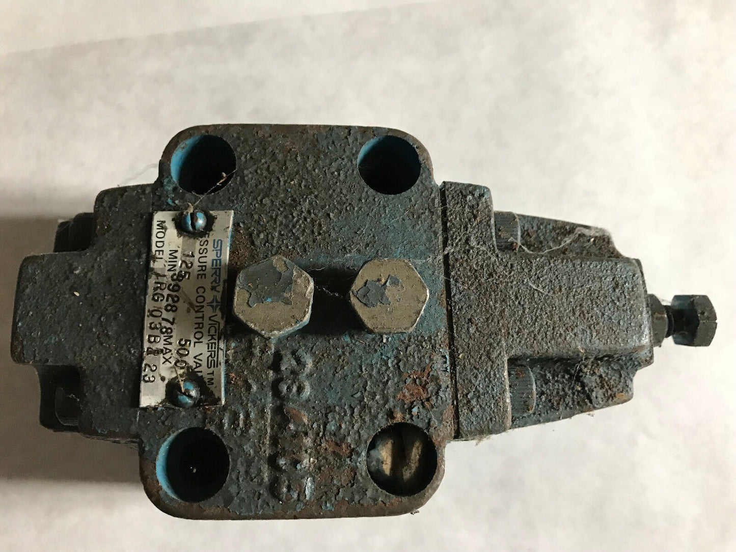 New Sperry Vickers Rg 03 B2 23 Hydraulic Pressure Control Valve,Rg 03B2 23,Ej