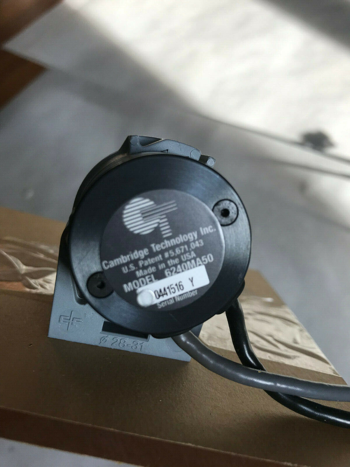 Cambridge Technology 6240Ma50,Av 69254 2704,D04261-012 Galvanometer,Sn