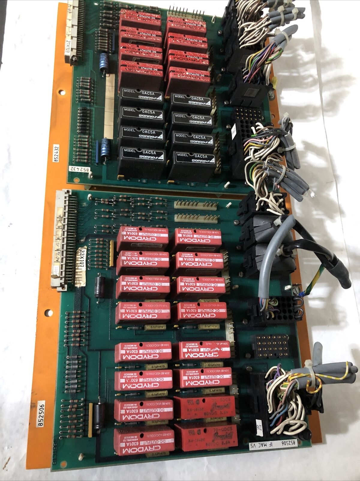 Charmilles Robofil 852432 If Mac V5 813188E  852506  Plc Board 813188D,Fk