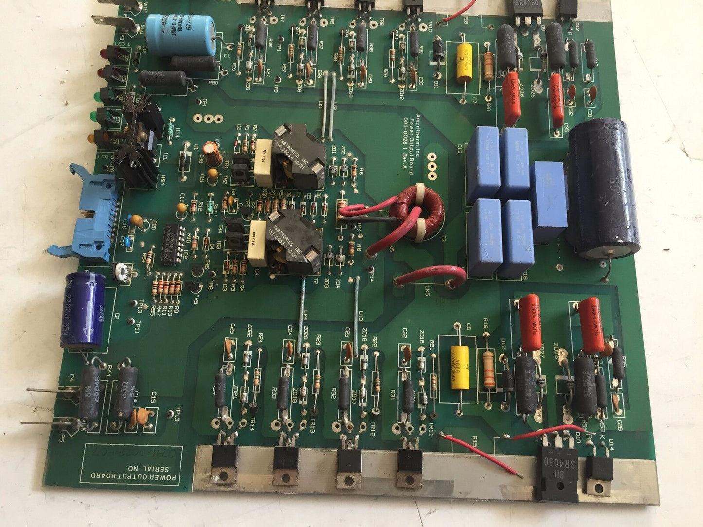Ameritherm 003-0028-1 Rev.A Power Output Board 00300281,Bz