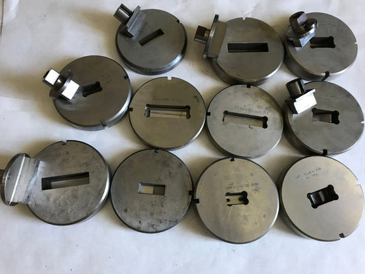 Lot 5 Sets Wilson Amada Rectangle Punches Die .500X1.437-.562X1.3,.500"X1.812,Ad