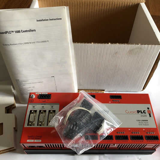 New Allen-Bradley 1753-L28bbbm C A 6.28,Guardplc 1600 Cpu Modb,Guard Plc 1600,Sj
