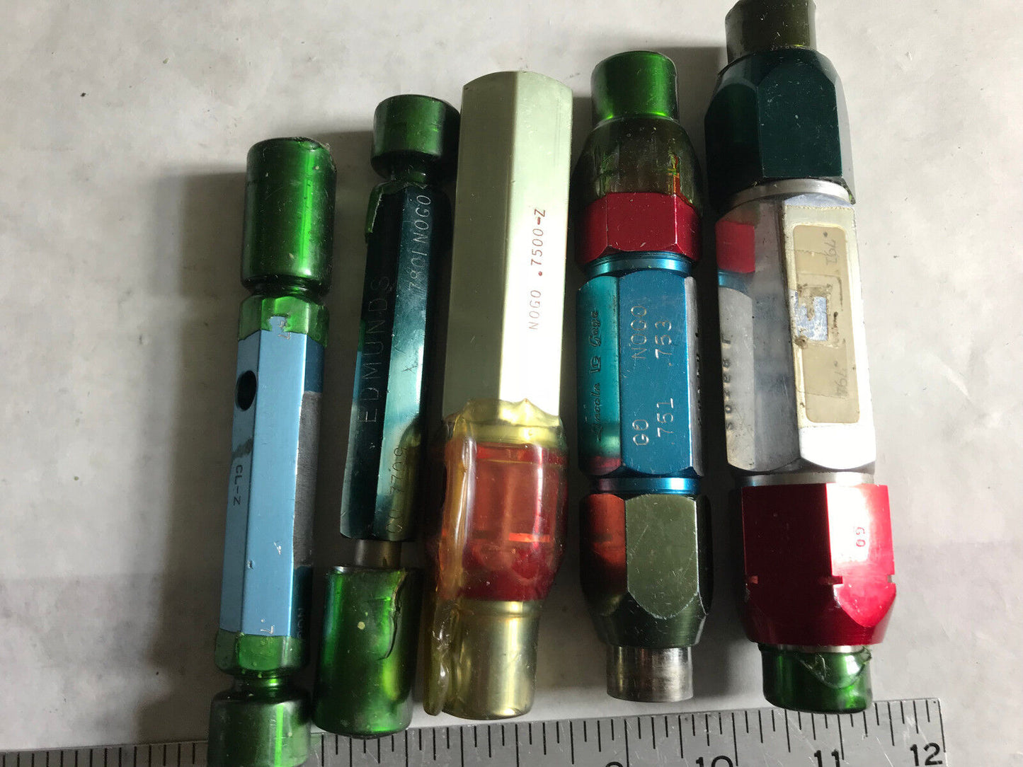 Lot Plug Gage Go Nogo Van Keuren .747,757,7500,7709,7801,751,753,791,794,Es