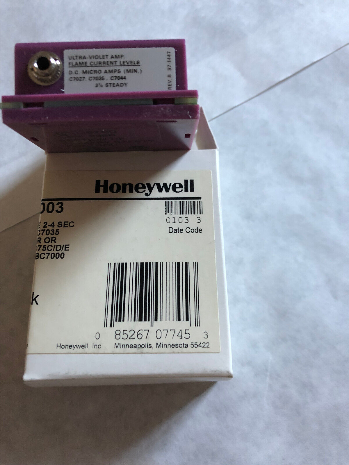 New Honeywell R7249a-1003 Ultra Violet Amplifier R7249a1003, R7249 A 1003,Ee