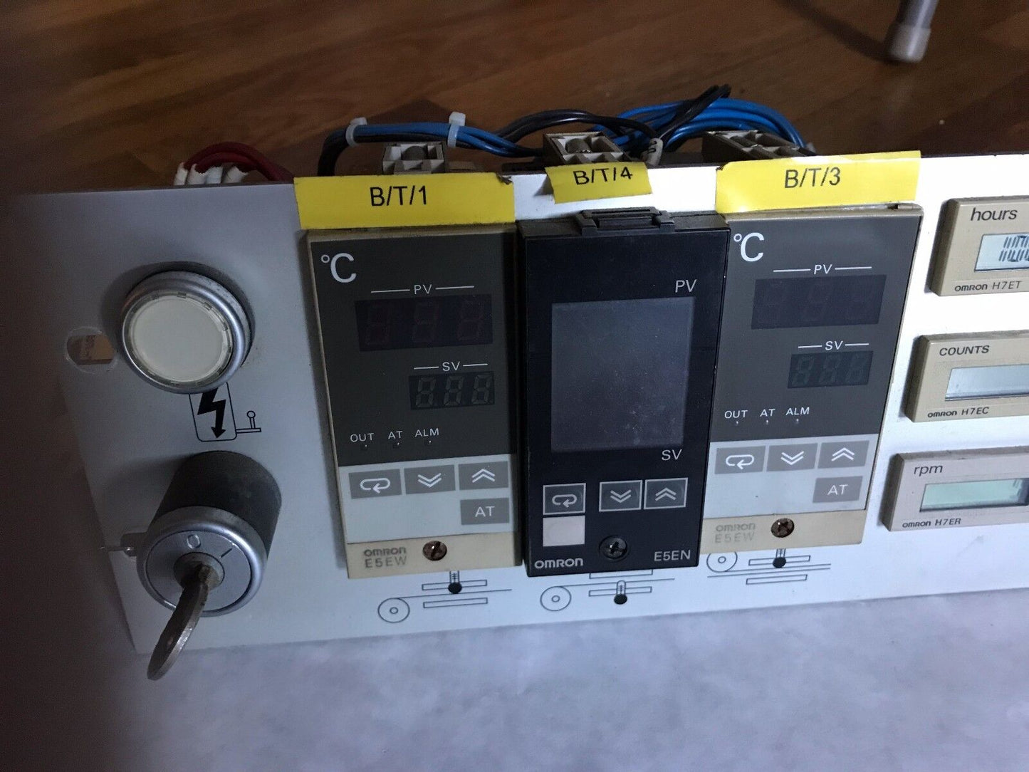Omron Operator Panel E5ew, E5en, E7et, E7er, E7ec Plc Board Counter Control,Tn