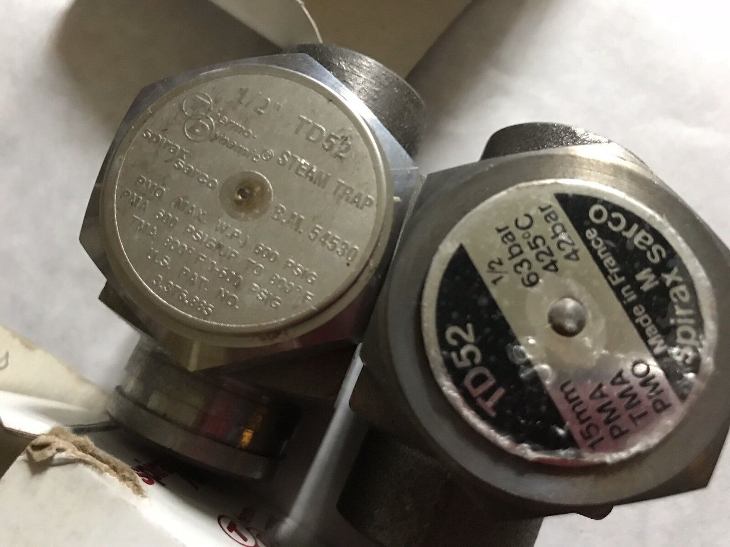 New Lot 2,1/2" Npt Spirax Sarco Td52 Thermo-Dynamic Steam Trap,To