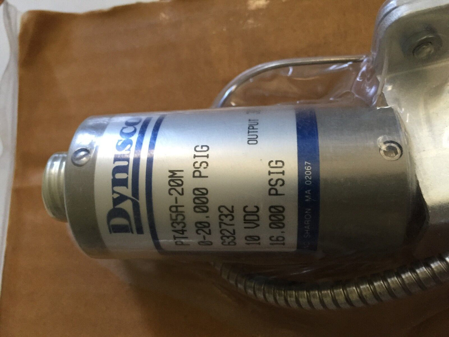 New Dynisco Pt435a-20M, Pt435a20m1018 Pressure Sensor,Pt435a 20M,Br