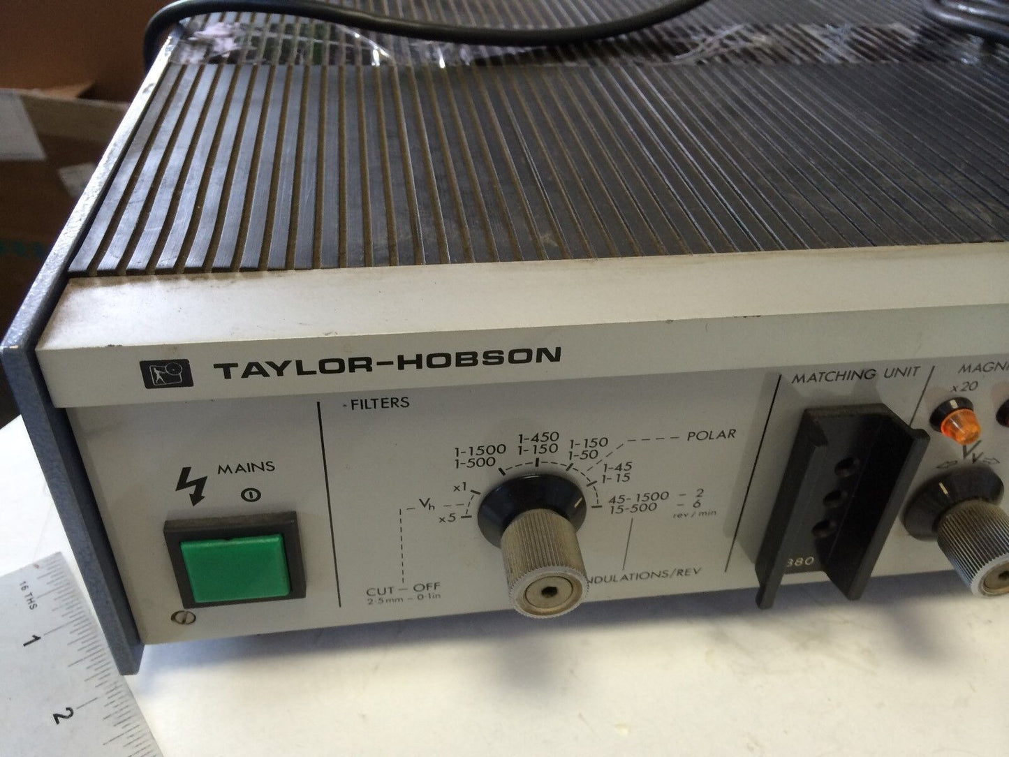 Taylor Hobson 112/1288-726 Modular Electronic Plc Unit,95-260Vac,Rank Taylor,Bf