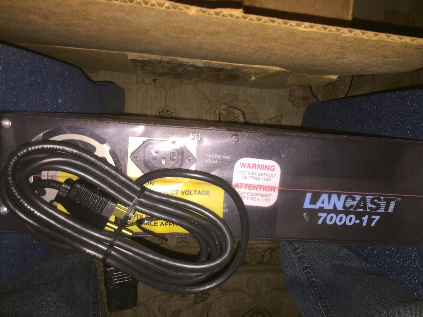 New Lancast 7000-17,6700-731814-001 Rev A Chassis 17Slot 2U,Tm