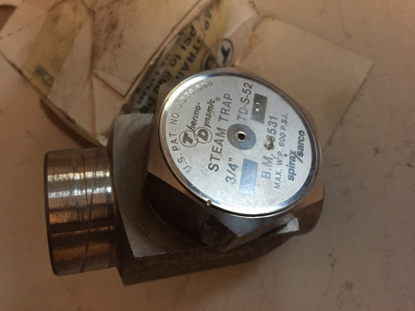New 3/4" Npt Spirax Sarco 3/4  Td-S-52,Steam Trap Thermo Dynamic,Bm