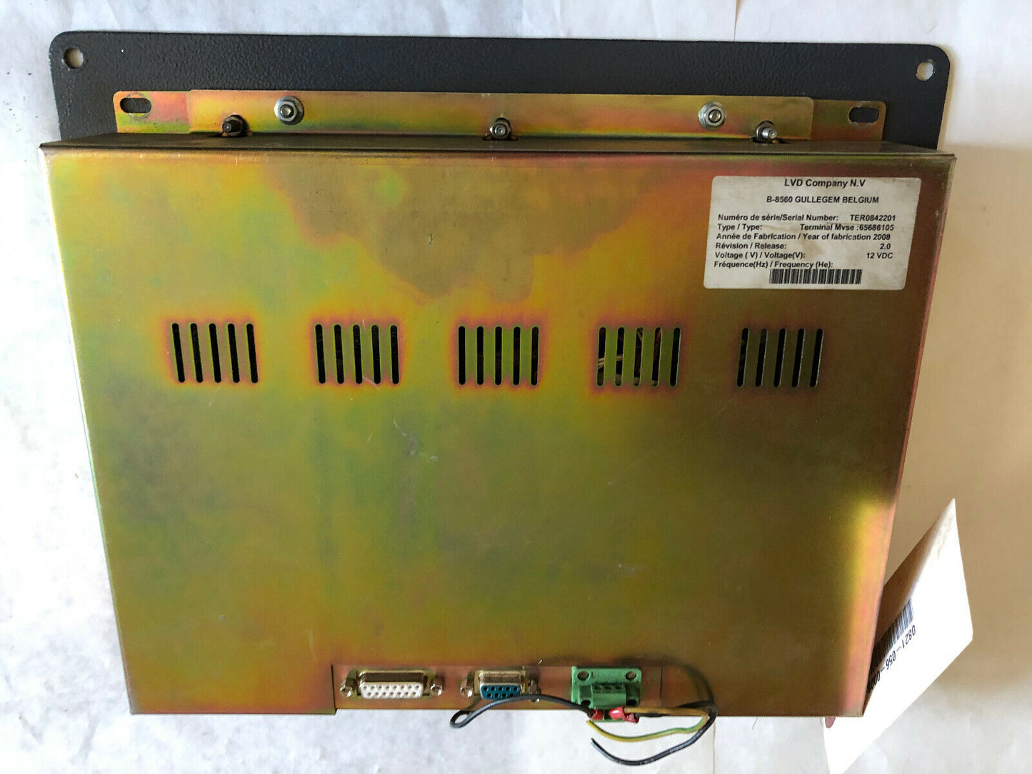 Lvd 65686105 B-8560 Operators Terminal 12V,Bh