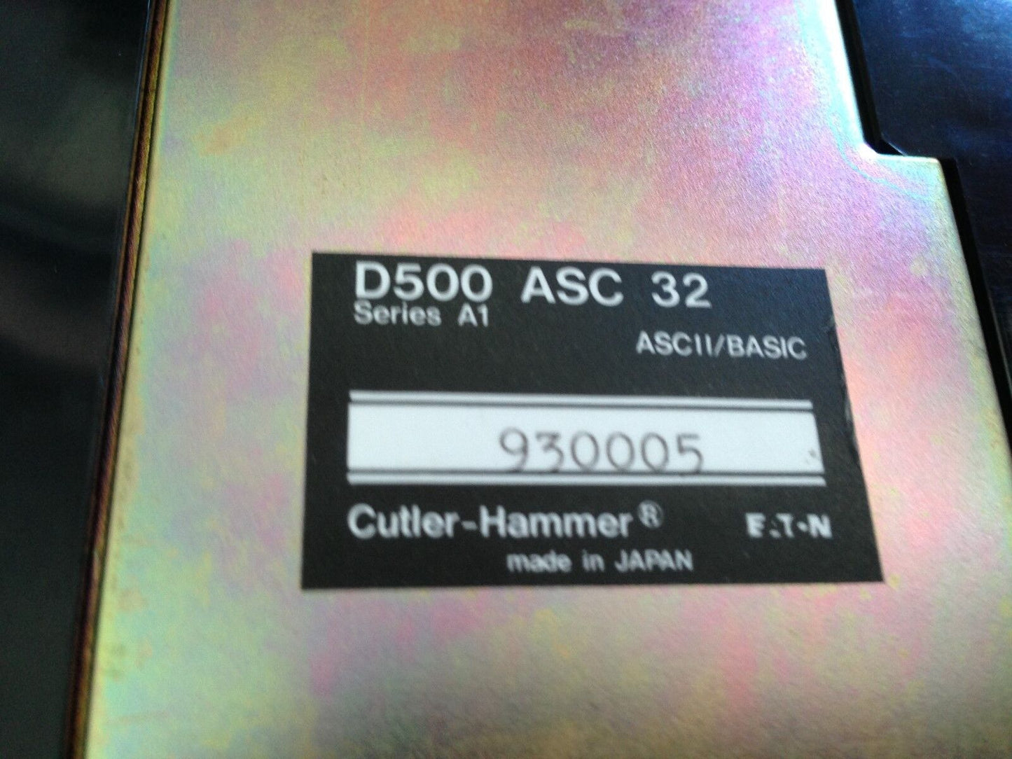 Cutler-Hammer D500 Asc 32 Asc Ii/Basic Module Communication Dual Channel,Fi