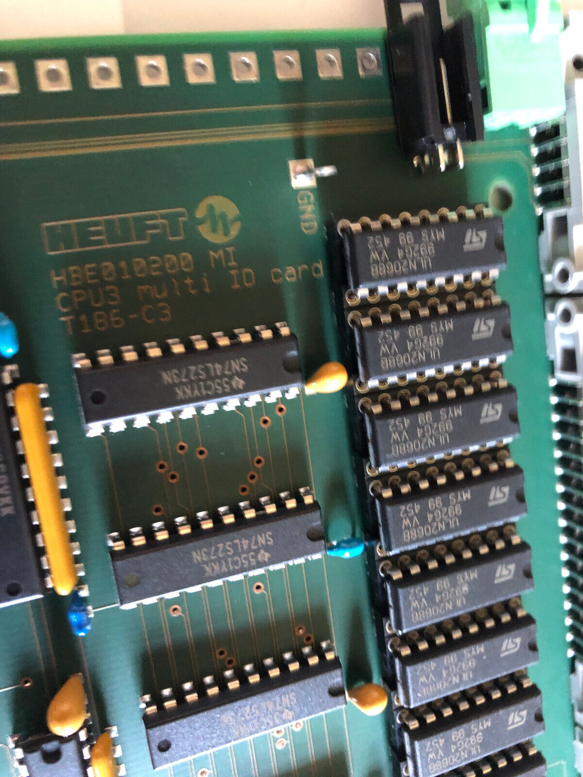 Heuft Hbe010200 Mi Cpu3 Multi Io Card T186-C3,Hbe10200 Circuit Board,Fm