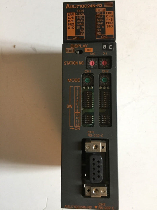 Siemens Mitsubishi A1sj71qc24n-R2 Serial Communication Module ,Er