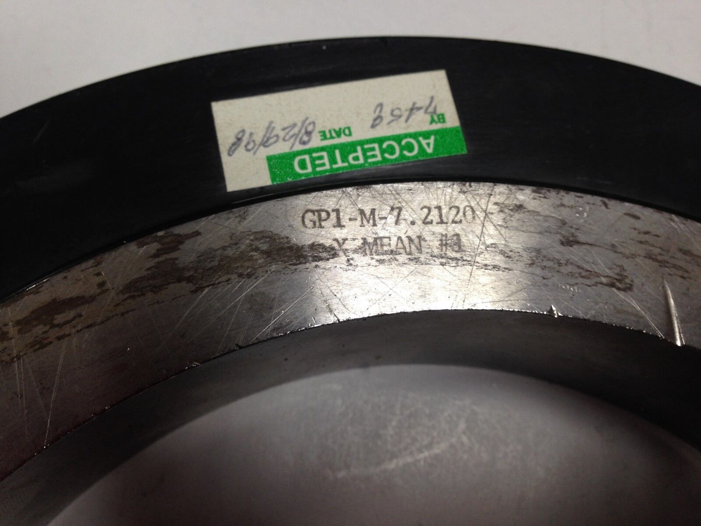 Air Gage Bore Setting Ring,Gp1-M-7.2120-X-Mean,A-89777,Gp-M-7.212,Th