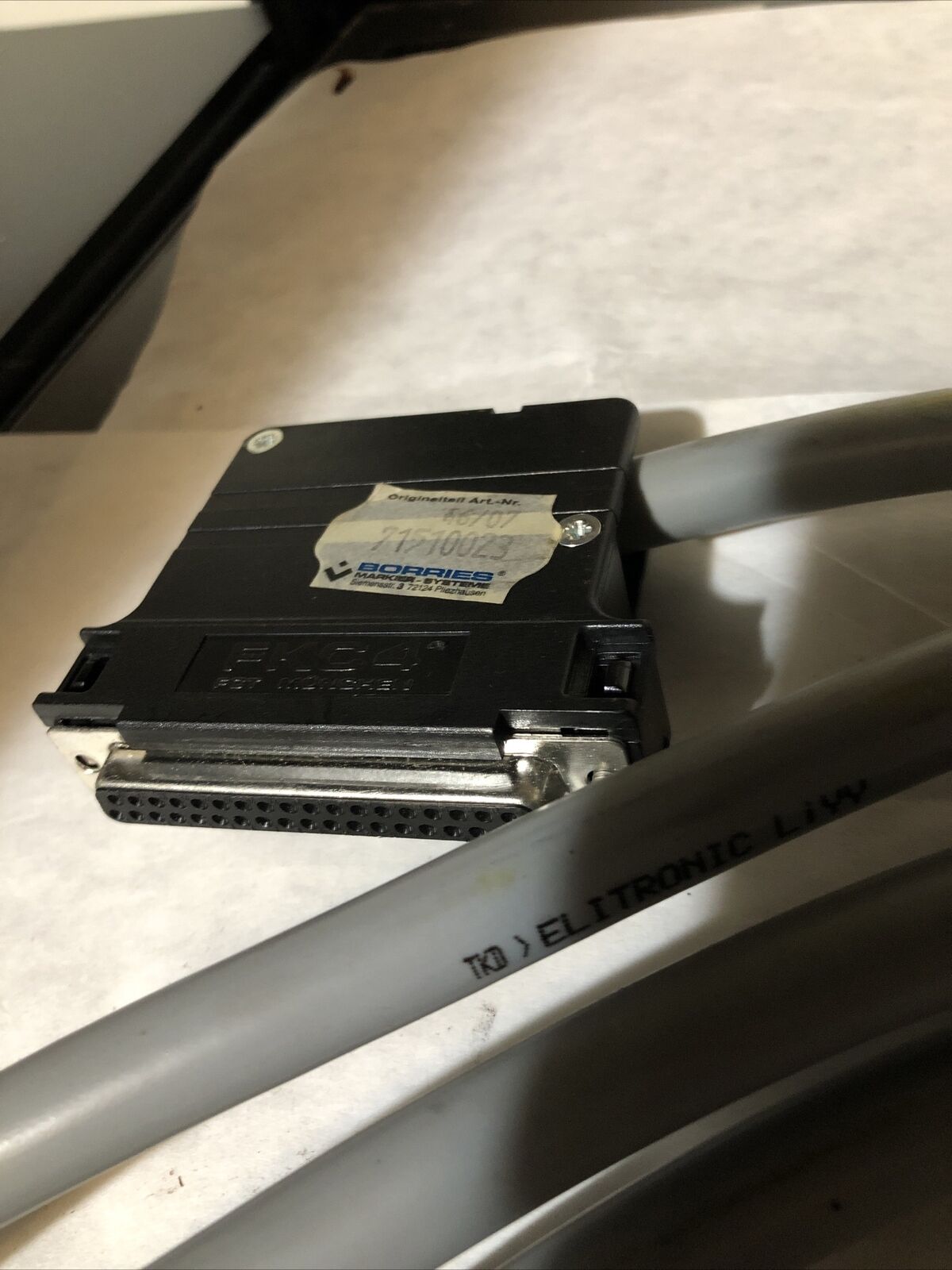 New Borries 71510023 Elitronic Liyy 40X0.25 Cable Fkc4,Zl68081,Bk