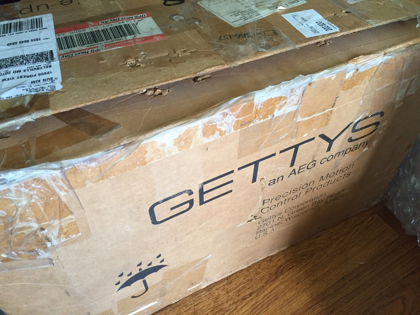 New Aeg Ps15b-200 Elwood Gettys Power Suppy Ac Servo,Gettys 156-Ps15b200,Fa