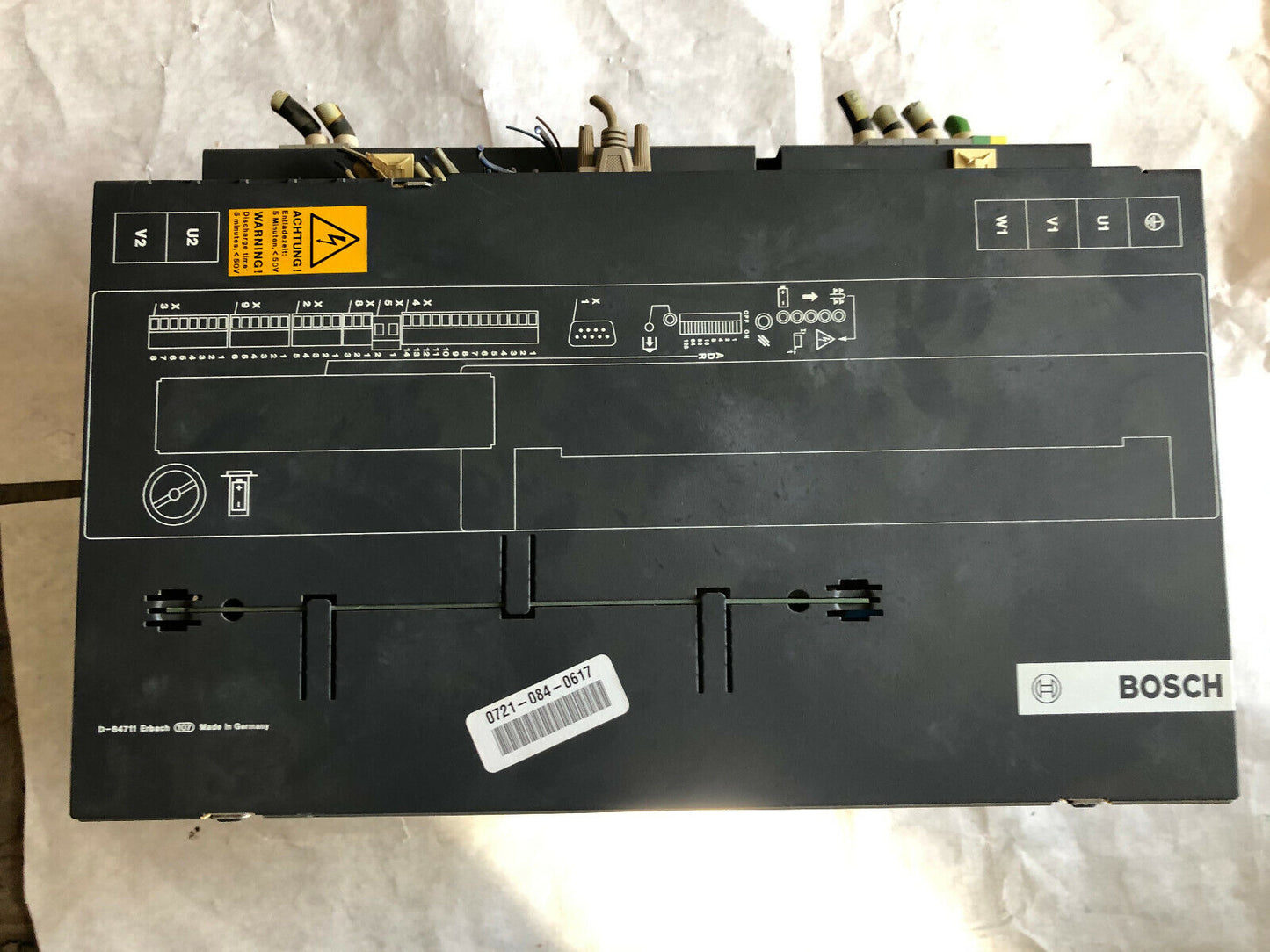 Bosch Rexroth 1070086669-206 25 Servo Unit. Psi 6300.650L1,D-64711 Erbach 107,Bd