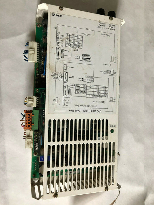 Wtc Ga03-T20a Ac Weld Timer Module,A9-1108,01A,A9-1108-6,Se