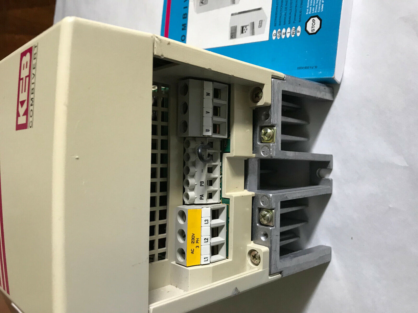 Keb 13.F4.S1e-3220/1.2 Keb Combivert F4,13.F4.S1e-3220/1 2 Inverter 9.5Kva,Sf