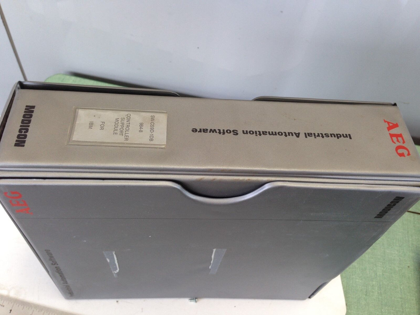 Modicon Sw-Cs9d-1Db,Pg-Dibm,Control Support Module Software For Ibm Manual,Ac