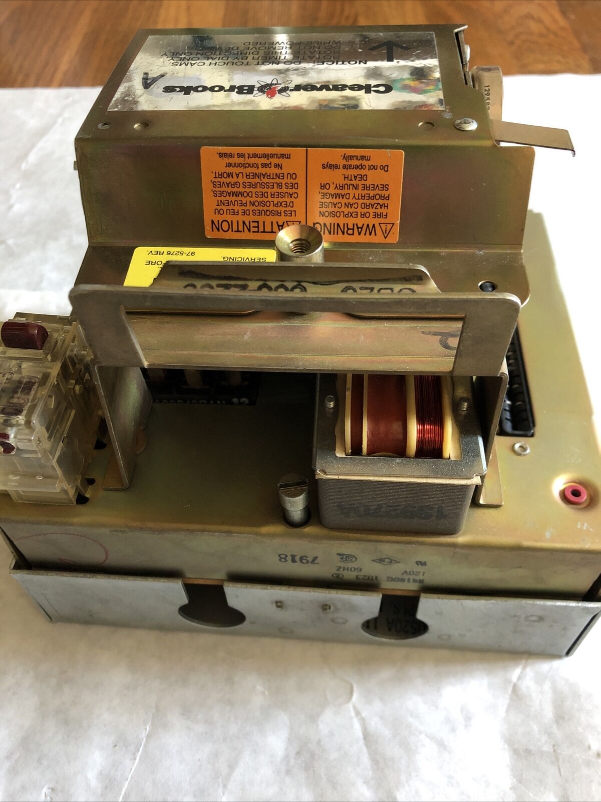 Cleaver Brooks Cb 20,R4140g 1023,Cb20,Cleaver Brooks 833-2200,120V,W/Base,Ec