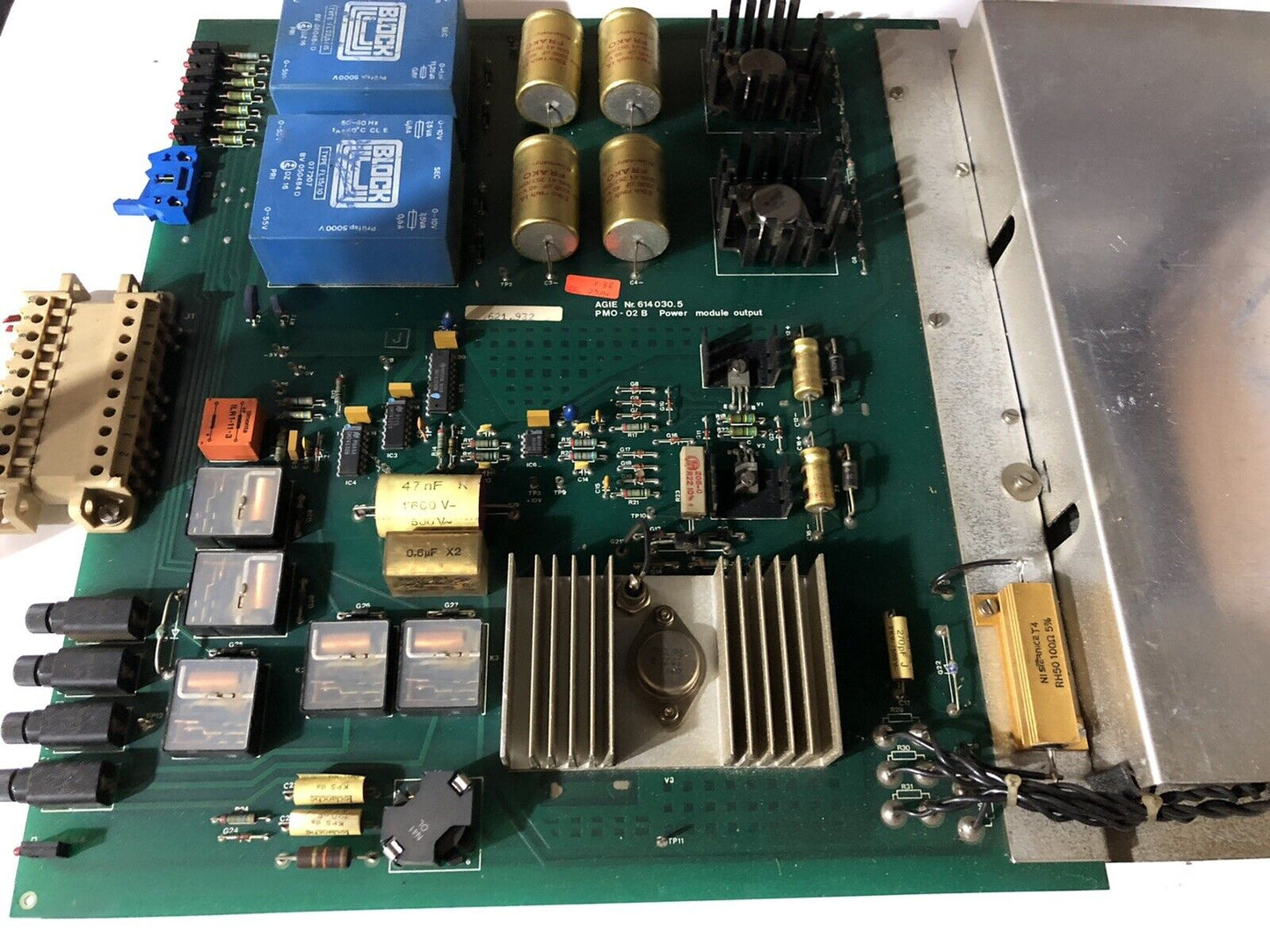Agiepuls Mm Wire Edm Machine Agie Pmo-02B Power Module Output,Agie 614030.5,Ag