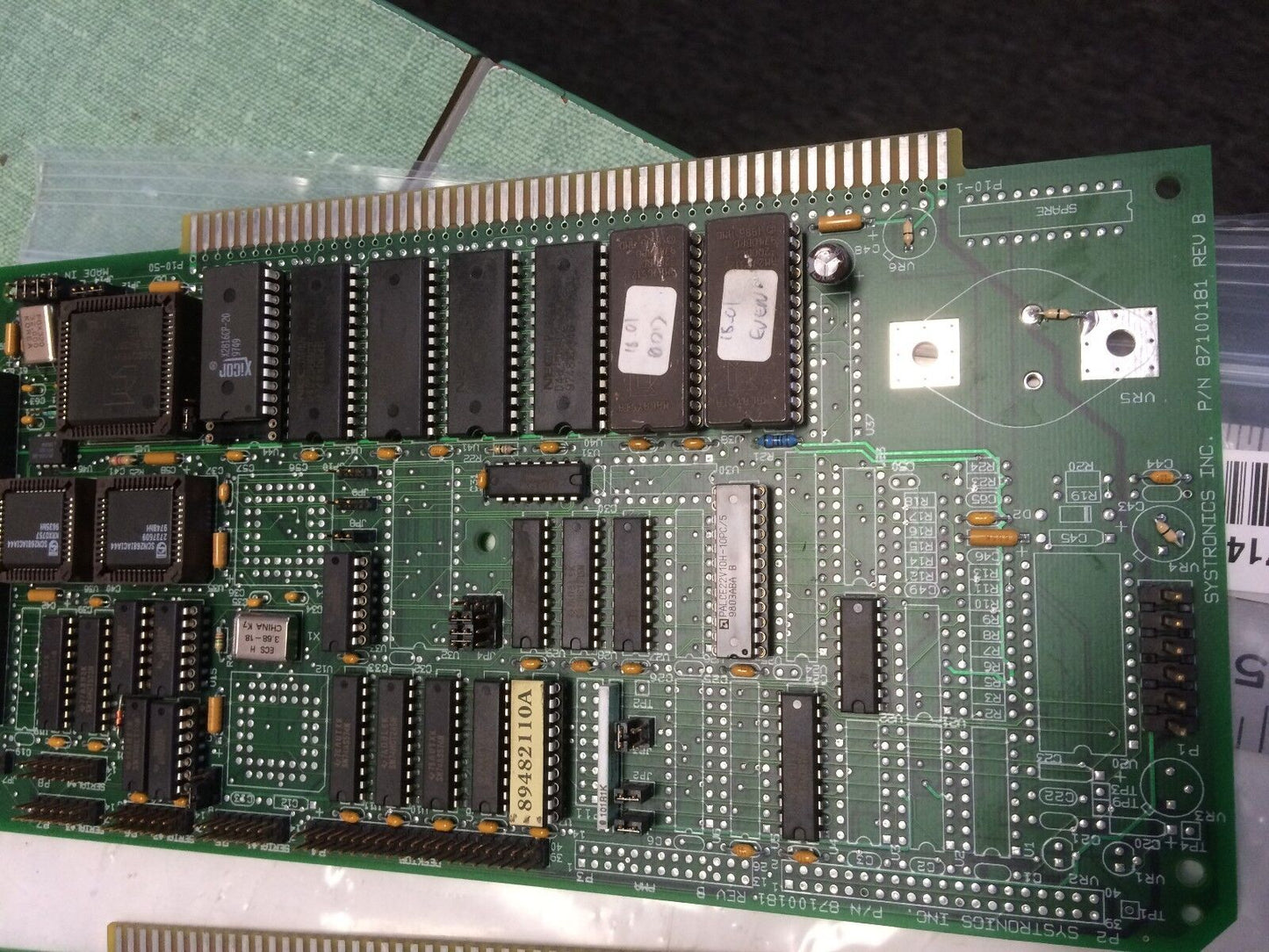 Systronics 87100181 Rev. B Circuit Board,Bv