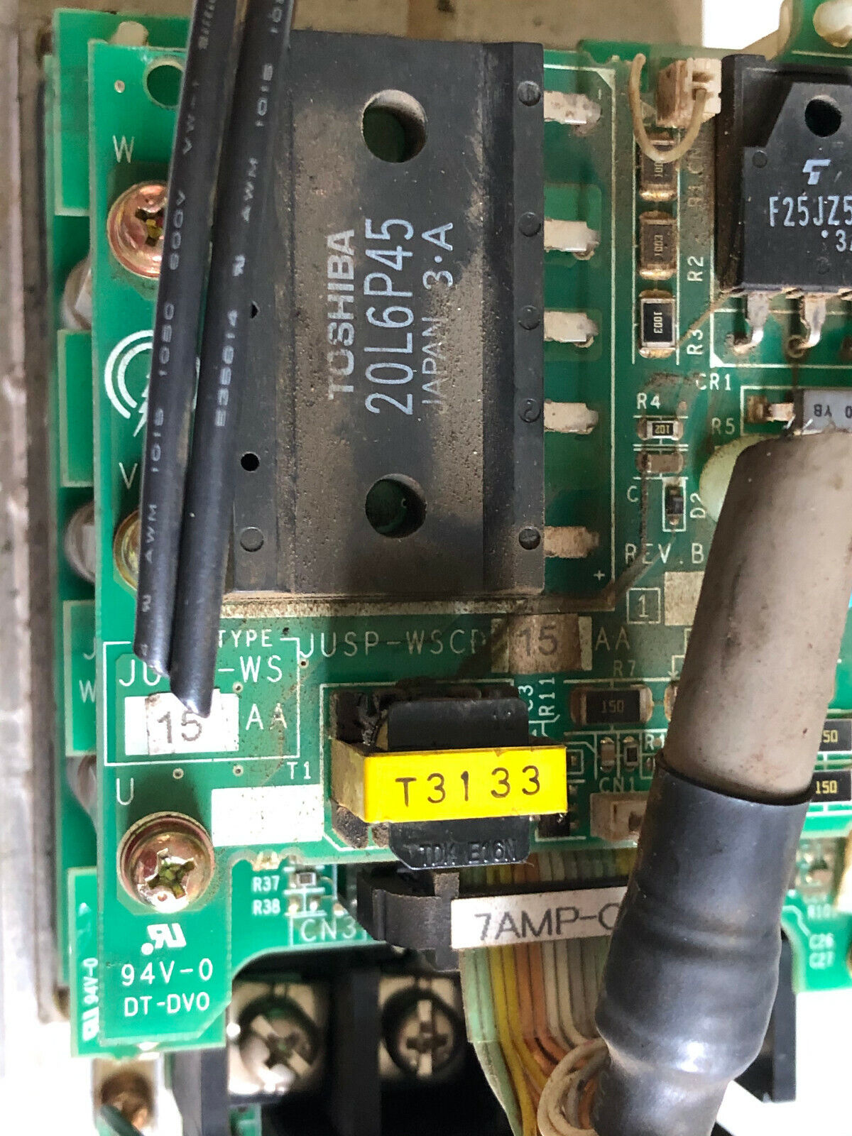 Yaskawa Jusp-Ws15ab Servopack,Jusp-Ws,Jusp-Wscr 15,6Mbp50ra060-06,Aj