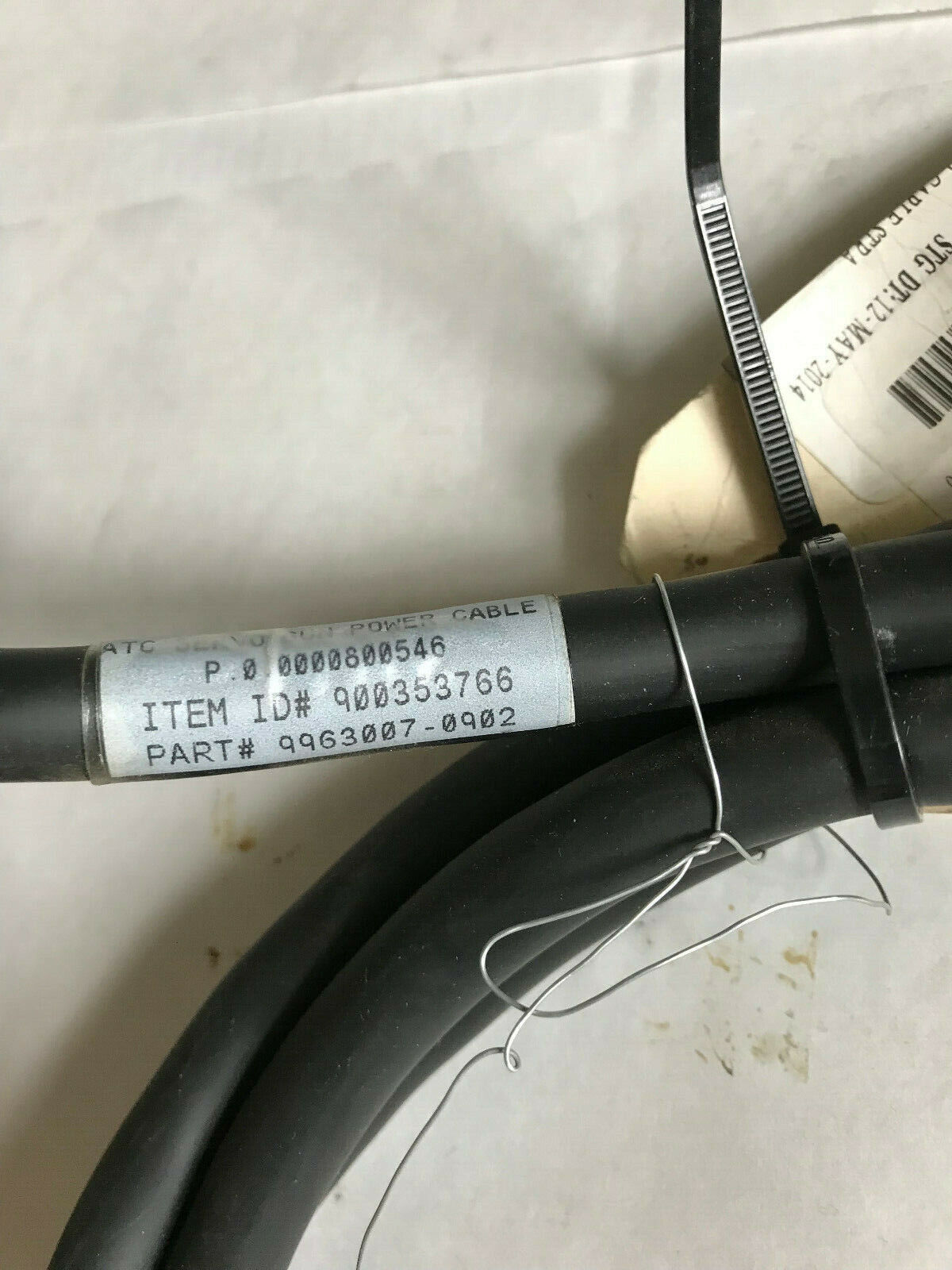 Pk Controls 9963007-0902,04261Mro-1 Atc Servo Gun Motor Pg Cable,900353766,Sf