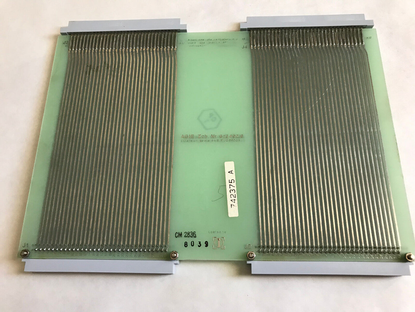New Agie Zch Nr. 613492.8 Extension Board Mjg 9900A Agie 742375A,6134928,Sh