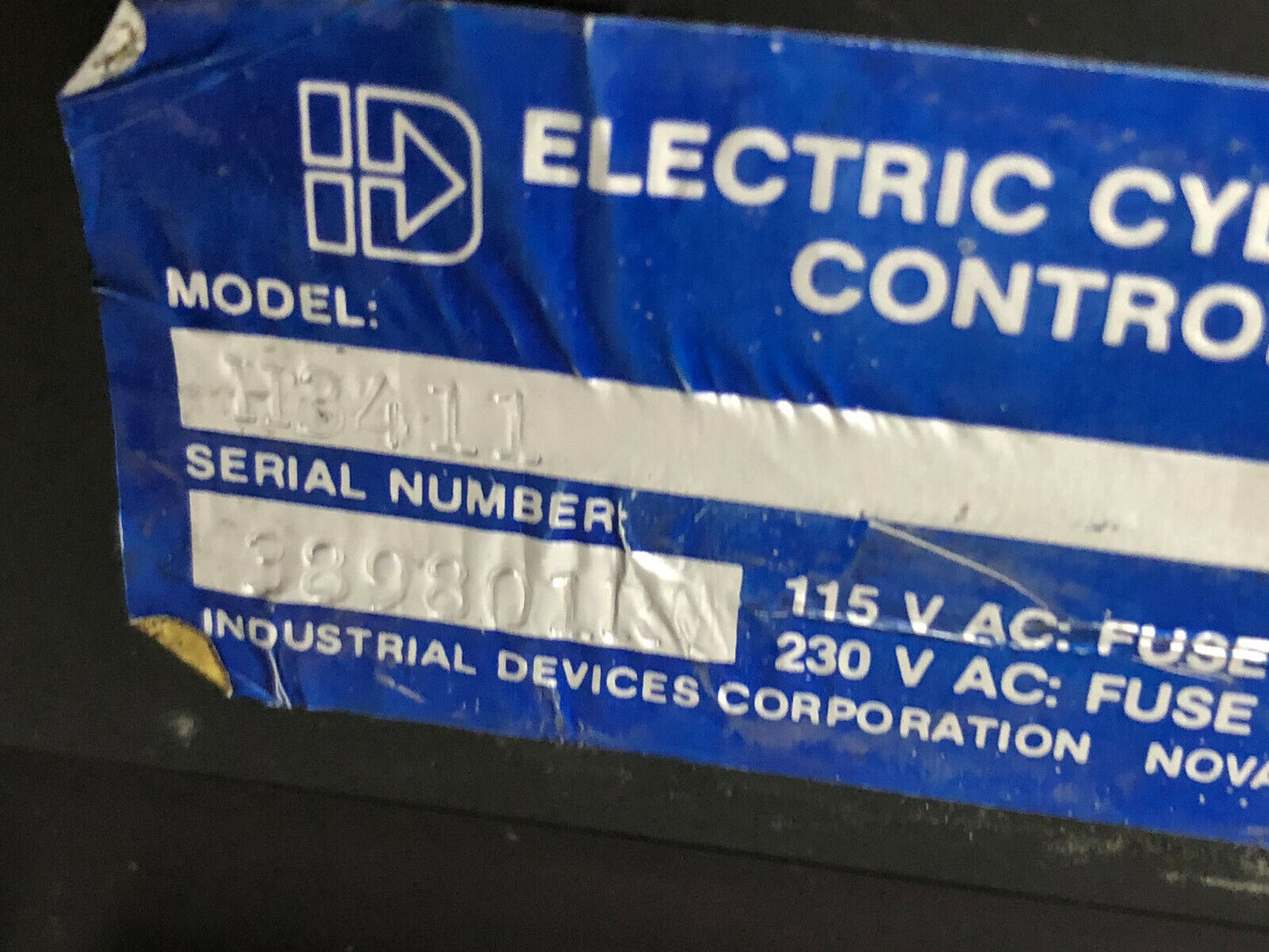 Industrial Devices H3411 Electrical Cylinder Control H3411,If002 115/230 Vac,Di