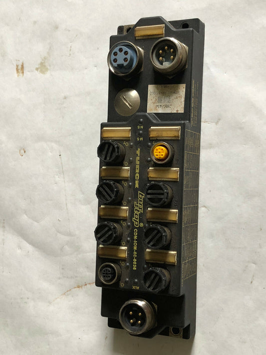 Turck Cdn-Iom-88-0036,Cdn-Iom-80-0036 Bus Stop Devicenet 8 I/O Station,Er