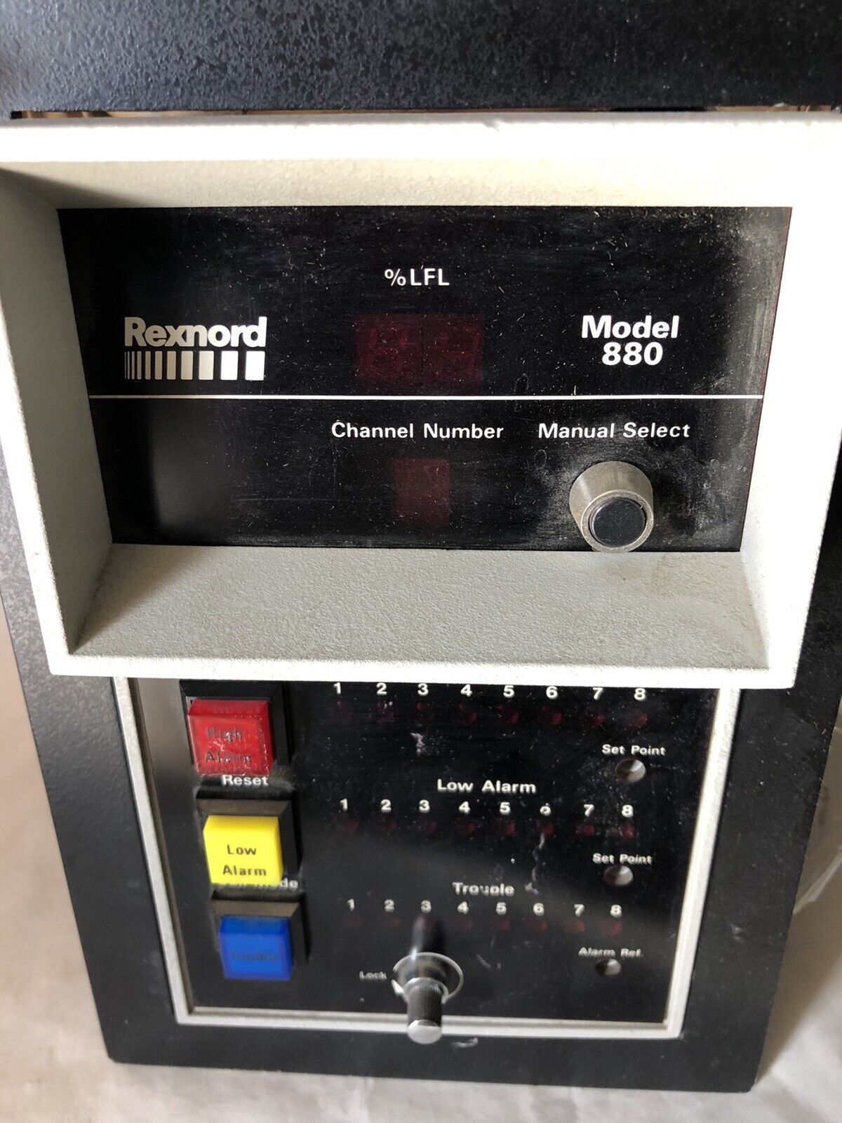 Rexnord 225474-01 Gas Dectector,Rexnord 880, 226178 (Plastic Damaged),Em